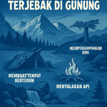 Teknik Bertahan Hidup Saat Terjebak di Gunung