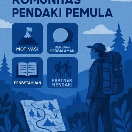 Manfaat Bergabung dengan Komunitas Pendaki Pemula